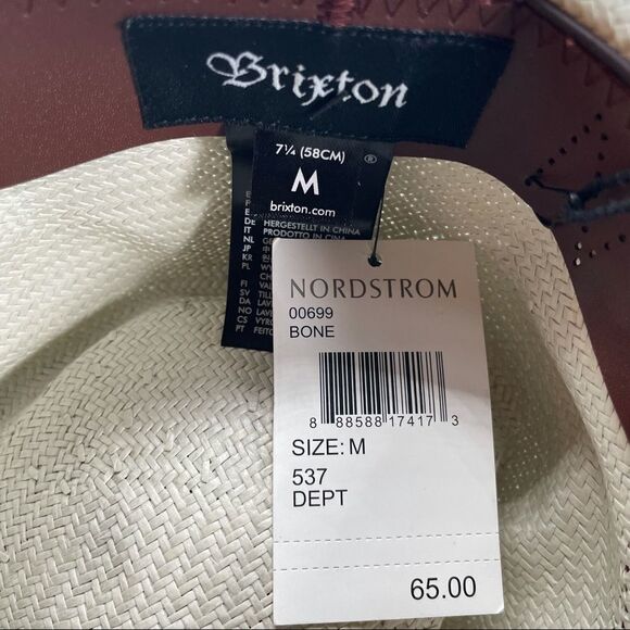 Brixton Havana Fedora NWT